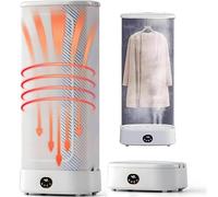 Macchina da stiro automatica, vaporizzatore pieghevole per indumenti appesi, per vestiti e tessuti, rimuove rapidamente le pieghe,Touch Screen Model