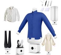 Macchina da stiro gonfiabile da 1400 W, ferro da stiro automatico per camicie, asciugatura/stiratura, timer da 0 a 60 minuti, asciugatura a 360 °C, per camicie/scarpe/gonne/pantaloni,A