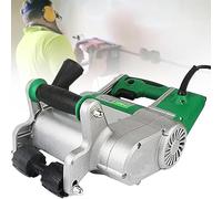 Macchina da taglio elettrica per pareti - funzionamento senza polvere per scanalatura della parete, ideale per il taglio di cemento, sabbia e mattoni con scatola per il trasporto