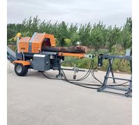 Macchina da taglio idraulica multifunzionale completamente automatica per il legno, design elettrico, taglio efficiente, taglio di trucioli di legno, rottura del legno in trucioli, risparmio di lavoro