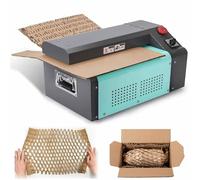 Macchina da taglio per cartone, Espansore a cuscinetto ondulato, Trituratore di carta da imballaggio a nido d'ape, Larghezza di taglio 450mm per riciclaggio efficiente del cartone
