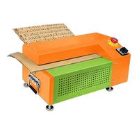 Macchina da taglio per scatole ondulate, Creatore di carta da imballaggio a nido d'ape, Trinciatrice a rilievo espandibile Kraft, Larghezza di taglio 325mm, 3 M/Min, Spessore del cartone fino a 6 mm