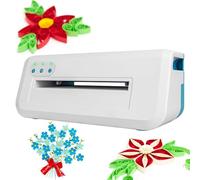 Macchina da taglio portatile, macchina elettrica per goffratura formato A4 per progetti artistici e artigianali fai da te, piano di lavoro 22 x 32 cm per la creazione di biglietti, scrapbooking