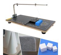 Macchina da taglio Utensile manuale Professionale elettrico Filo caldo Taglierina per schiuma Tavolo Cera polistirolo Black