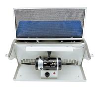 Macchina da tavolino di lucidatura dei gioielli con il collettore di polveri, velocità regolabile 2000-7000 giri/min 180W per gioielli e lucidatura della roccia