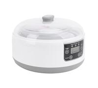 Macchina da Yogurt Elettrico, Natto Maker Sicuro 1.2l Pp 304 in Acciaio Inossidabile per la Casa (Spina europea 100-240V)