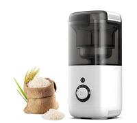 Macchina Decorticatrice Cereali, Separatore Crusca Riso/Pelatrice Per Grano | Macina Riso Integrale E Bianco 300 W, Capacità 480 Ml 7 Velocità Per Macinazione Precisione, Timer Intelligente Per Domestico