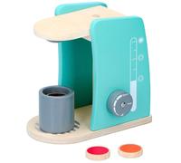 Macchina del Caffe' Giocattolo con Tazza per Bambini Legno Naturale Idea Regalo
