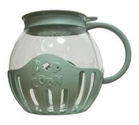 Macchina del creatore del popcorn, microonde, di borosilicato con il coperchio e le maniglie
