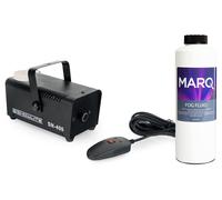 Macchina del Fumo 400W DMX Telecomando di 3m DJ PA 1L Liquido Fluido Fumogeno