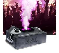 Macchina Del Fumo A Spruzzo Automatico - Generatori Di Nebbia A Base D'Acqua, Supporta Dm×512, Generatore Di Nebbia Con Lcd, 24 Led E Portata Di 18000 Cfm, Raggiunge 8 M, Nebulizzatore Da 1500W
