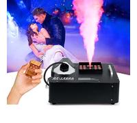 Macchina Del Fumo A Spruzzo Verticale - Liquido Per Fumo A Base D'Acqua, Dm×512/Manuale/Telecomando, Nebulizzatore Spray Da 18000 Cfm, Effetti Di Luce A Led A 24 Colori, Serbatoio Da 300 Ml 3000W
