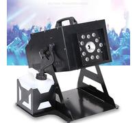 Macchina del Fumo con 12 Luci LED Colorate ed Effetto Luce RGB 3500W Nebbia Controlli Remoti Wireless DMX512 for Luci for Effetti Teatrali di Matrimonio Halloween