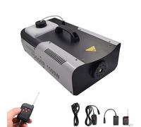 Macchina del fumo da 1500 W, macchina del fumo per feste, illuminazione a LED, telecomando senza fili, uscite 25.000 piedi cubi al minuto, capacità di 2,5 litri, adatta per feste, matrimoni