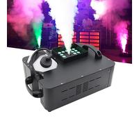 Macchina Del Fumo Da 1500w, Macchina Per Effetti Fumo A Getto Verticale Con 24 Luci Led E Telecomando, Nebulizzatore Professionale Per Attrezzature Da Palco, Concerti, Matrimoni E Feste
