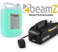 MACCHINA DEL FUMO DISCOTECA DJ SMOG NEBBIA 500W + 5 LITRI DI LIQUIDO nuovi