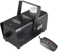 Macchina del Fumo Professionale 400W, Nebulizzatore con Telecomando, Dimensioni 230x110x115mm, Alimentazione AC 90-130V/220-240V