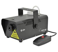 Macchina del Fumo QTX QTFX-400 400W Compatta con Telecomando Cablato, Effetto Nebbia Professionale per DJ, Eventi e Palco, Output 2000 Cu Ft/min