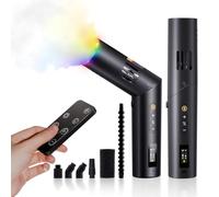 Macchina del Fumo, Rollei Macchina Fumo Portatile Smoke Master Pro RGB 40W Mini Macchine per Nebbia con Telecomando e Batteria Fog Machine per Fotografia Video Creatori di Contenuti Discoteca Feste