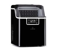 Klarstein Macchina per cubetti di ghiaccio Chios 20 kg/24h autopulente 3,2 L Nero