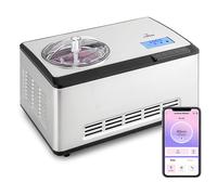 MACCHINA DEL GHIACCIO KLARSTEIN Dolce Bacio Smart 180 W, Potenza massima 180 W, Argento, Nero