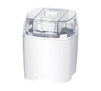 MACCHINA DEL GHIACCIO STEBA IC 20 9.5 W, Potenza massima 9,5 W, Recipiente da 1,5 l, Coperchio trasparente, Bianco, Trasparente