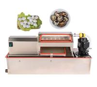 Macchina del pelapatate dell'uovo di quaglia, sgusciatore elettrico 70kg/h con il sistema di circolazione dell'acqua per gli impianti di trasformazione, i supermercati, i ristoranti e le famiglie