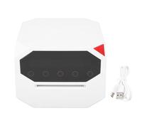 Macchina del rivenditore di Carte Automatiche, Macchina per Shuffling elettrica a 360 180 Gradi (Bianco)