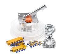 Macchina del router for incisioni CNC Maniglia Kit pompa olio Uscita olio M8X1 Φ4mm Pompa olio manuale Pompa di lubrificazione manuale delle pompe di iniezione Laboratori scientifici(Oil pump kits)