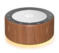 Macchina del rumore bianco con 30 colonne sonore ad alta fedeltà, luci notturne a 7 colori, griglia e pulsanti in metallo Full Touch, timer e funzioni di memoria, macchina del suono per bambini e