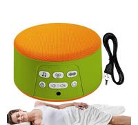Macchina del rumore bianco - macchina del suono del sonno, dispositivo immersivo che annulla il rumore | Suoni rilassanti, volume regolabile, luce notturna del timer, cancellazione del rumore per uffi