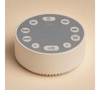 Macchina del rumore bianco per dormire e rilassarsi, 6 suoni lenitivi e luce notturna, dispositivo di terapia del suono con timer, aiuto portatile per il sonno per adulti e bambini, uso di meditazione