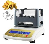 Macchina del tester di purezza dell'oro,Risultati istantanei per la purezza dell'oro e l'analisi multi-metallica,Intervallo di pesatura 120-1200g,01g-0.001g Rilevazione di precisione portatile,XF300K