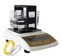 Macchina del tester di purezza dell'oro,Risultati istantanei per la purezza dell'oro e l'analisi multi-metallica,Intervallo di pesatura 120-1200g,01g-0.001g Rilevazione di precisione portatile,XF300K