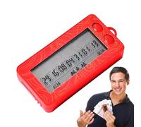 Macchina della lotteria - Doppia selezione della lotteria | Creazione guidata dei numeri della lotteria, macchina elettrica compatta per la raccolta di numeri divertenti, generatore di numeri casuali