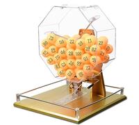Macchina della lotteria per lotterie, bingo e giochi, palline incluse, perfetta per grandi gruppi, centri commerciali, luoghi di intrattenimento ed eventi divertenti