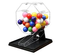 Macchina della lotteria per lotterie, bingo e giochi, palline incluse, perfetta per grandi gruppi, centri commerciali, luoghi di intrattenimento ed eventi divertenti