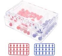 Macchina della Lotteria Portatile Trasparente in Plastica per Bingo | Giochi per Feste, Accessori Party, Estrazione Numeri Facile da Leggere, Palline Incluse