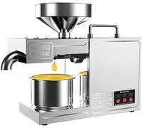 Macchina della pressa dell'olio di Digital con controllo intelligente della temperatura, preriscaldamento automatizzato per le ricette su misura dell'olio