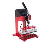 Macchina della pressa di calore 10-in-1, macchina manuale di sublimazione per il trasferimento di calore di logo personalizzato sulla penna di plastica, attrezzatura di timbratura calda