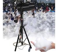 Macchina della schiuma 1000W ad alta potenza grande macchina della schiuma, angolo regolabile, distanza 6-10M per effetto di fase Jet Foam Party all'aperto, controllo elettrico manuale