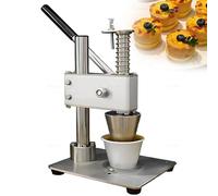 Macchina della stampa della crostata dell'uovo, creatore manuale resistente | Pressa manuale per impasto, per torte di uova e torte di frutta, in acciaio inox per uso alimentare, facile da pulire