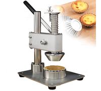 Macchina della stampa della crostata dell'uovo, creatore manuale resistente | Pressa manuale per uova per gusci consistenti, resistente con base stabile, ideale per cuocere uova e torte di frutta