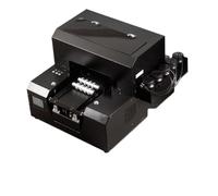 Macchina della stampante a getto d'inchiostro automatico A4 per stampante in metallo in legno in legno acrilico Custodia LED compatibile con stampanti cilindri(A4-6C UV Printer)