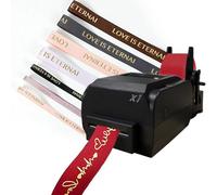 Macchina della stampante del nastro del raso con il display digitale e le righe multiple per la timbratura dell'imballaggio del regalo, supporta 50+ lingue