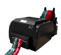 Macchina della stampante del nastro di Digital, larghezza regolabile che timbra la stampante per l'imballaggio del regalo, ad alta velocità, supporta più lingue