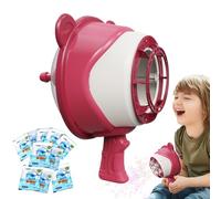 Macchina delle bolle - 18x24x35cm, Schiuma per, Giocattoli per esterni con energia eolica | Giochi estivi nel cortile per bambini e ragazze, souvenir in giardino, compleanno
