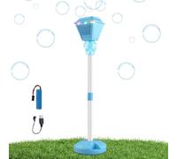 Macchina delle Bolle con Supporto Giocattolo da Giardino con | Giocattoli Bolle Per Bambini Adatto per bambini e bambine in età prescolare compleanni giardino e cortile feste vacanze