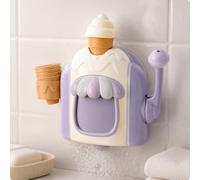 Macchina Delle Bolle da Parete Murale Giocattolo da Bagno a Forma di Cono