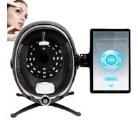 Macchina di analisi della pelle 3D, analizzatore della pelle di AI con schermo LCD, tecnologia di imaging spettrale 8, 36 milioni di pixel ad alta definizione, rilevamento completo del fronte in 10